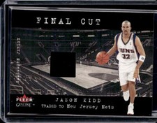 2001 Fleer Final Cut #NNO Jason Kidd Final Cut NM