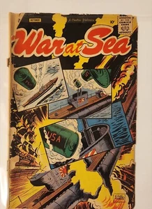 1958 War At Sea Vol 2 #27 Silver Age RARE - *See Condition Note* - Picture 1 of 10