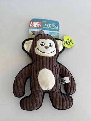 "Juguete interactivo mono mascota animal planeta con mono plano chirrido 11"" nuevo con etiquetas" Foto 1 de 4