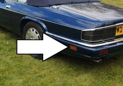 LUZ REFLECTORA PARACHOQUES TRASERO IZQUIERDO JAGUAR XJS FACELIFT 1991-1996 NARANJA Foto 1 de 3