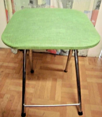 Taburete plegable años 50 60 mediados de siglo vintage Foto 1 de 2