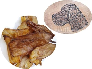 Rinderohren 10 cm klein 50 - 200 Stück getrocknet wie Schweineohren Ohren Hund - Bild 1 von 4