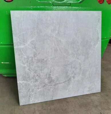 TILE BARGAIN 03: 10sqm Grey Marble Effect Matt Porcelain Tiles 60x60cm - Image 1 of 4