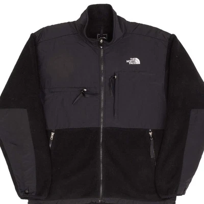 CHAQUETA POLAR NEGRA VINTAGE THE NORTH FACE POLARTEC DENALI TALLA XL Foto 1 de 4
