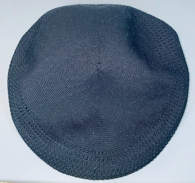 Gorra Boina Kangol Gorra Plana Kangol Negra Mediana Unisex Estilo Vintage Transpirable Foto 1 de 4