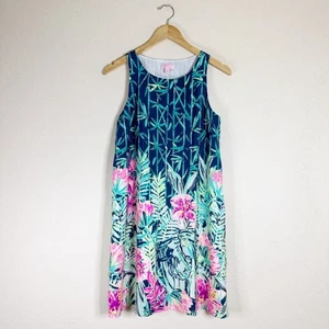 LILLY PULITZER Slathouse Soirée Engineered Jackie silk shift dress SIZE SMALL - Picture 1 of 8