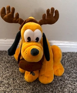 Disney World Parks Pluto Rentier Plüsch Kakao Schokolade Weihnachten Urlaub Plüsch - Bild 1 von 4