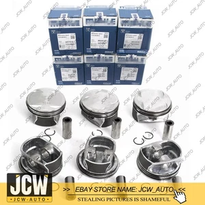 MAHLE Pistons Rings Set Φ92.6+0.5mm For Mercedes-Benz W211 W204 3.5L M272 - Picture 1 of 4