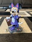 New With Tag Cvs Disney Minnie Mouse Led Light-Up Halloween Garden Statue 10"