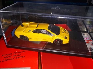 MR 1/43 Lamborghini Diablo GTR 1999 yellow MR128A Factory Built   - Bild 1 von 3