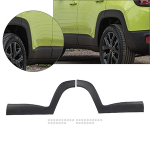 Pair Rear Door Side Molding Door Protective Panel For Jeep Renegade 2015-2021 - Picture 1 of 9