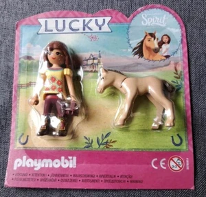 Playmobil Figuren | Spirit Lucky mit ihrem Fohlen | neu & im Blister - Bild 1 von 1