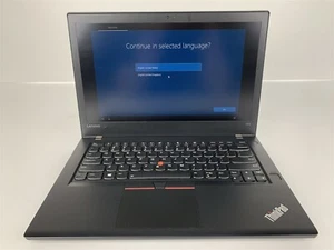 Lenovo ThinkPad T470 Intel i7-6500U 2.50Ghz 8GB RAM 256GB NVMe SSD Windows 10 - Picture 1 of 8