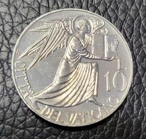 1985 Vatican City 10 Lire Coin - Picture 1 of 2