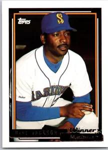 #411 Mike Jackson 1992 Topps Gold Winner Seattle Mariners - Picture 1 of 2