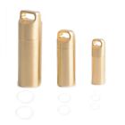 Waterproof Metal Canister Box Outdoor Camping Tool Brass Sealed Can