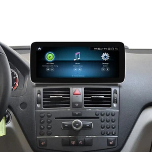 10,25 Zoll Carplay Bildschirm GPS für Mercedes Benz C W204 NTG4.0 Android 13 Autoradio - Bild 1 von 8