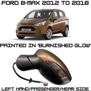 Specchietto retrovisore elettrico pieghevole Ford B-Max 2012-2018 verniciato brunito luminoso lato sinistro - Foto 1 di 1