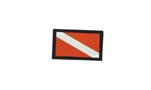 Patch ecusson brode imprime voyage souvenir drapeau scuba plongee diver - Imagen 1 de 1