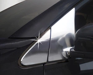 Chrome Mirror Bracket Molding Garnish 4p For 2008-2012 Renault Koleos QM5 - Picture 1 of 5