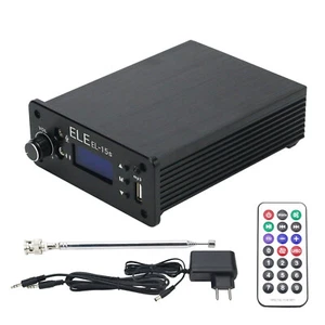 EL-15S Transmisor de Transmisión FM Temporización Sistema Inalámbrico Música 1.5W Para Disco U MP3 - Imagen 1 de 8