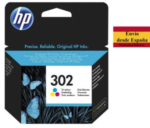 HP 302 COLOR CARTUCHO TINTA ORIGINAL PARA DESKJET 2130 3630 3636 3639 3830 - Imagen 1 de 1