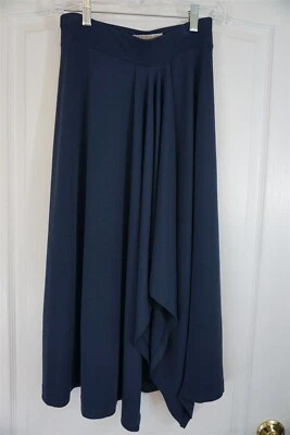 Maxi Falda Michael Kors Tejido Elástico Asimétrica Azul Talla XS Foto 1 de 4