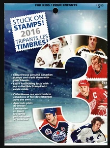 Rare 2016 NHL Hockey - Stuck on Stamps #3 for Kids - Canada Post - Picture 1 of 2