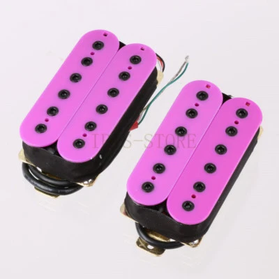 Hexbucker Humbucker Pickup Set, Bridge and Neck for HH Electric Guitar - Image 1 of 4