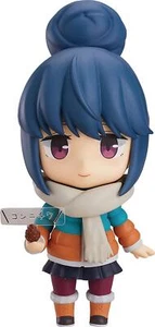 Max Factory Laid Back Camp: Shima Rin (Deluxe Version) Nendoroid Action Figure - Picture 1 of 7