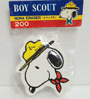 SNOOPY  Nona Eraser BOY SCOUT  Yellow Hat
