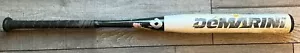 Demarini White Steel 34/26 ASA 2004 Single Wall Half & Half Softball Bat READ* - Picture 1 of 10