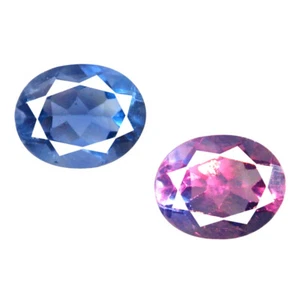 3.79 ct AAA Eye-opening Oval Shape (11 x 9 mm) Blue Fluorite Natural Gemstone - Picture 1 of 1
