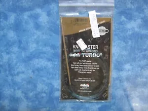 SKACEL ADDI TURBO CIRCULAR PREMIUM STAINLESS 60" KNITTING NEEDLE Size 3 NIP F - Picture 1 of 4