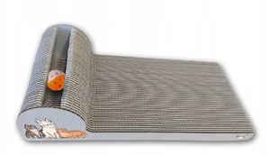 Kratzbrett Katzen Puzzle4u Kratzpappe Katzenkratzbrett mit Katzenspielzeug - Picture 1 of 2