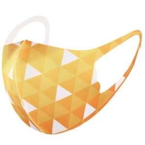 ZENITSU AGATSUMA Demon Slayer Kid's Size Cloth Face Mask (Anime Cosplay) - Picture 1 of 2