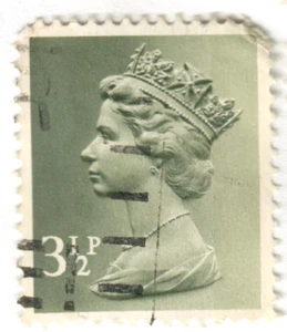 Great Britain - 1971 - Queen Elizabeth II - 3 1/2P - Used - #51 - Picture 1 of 1