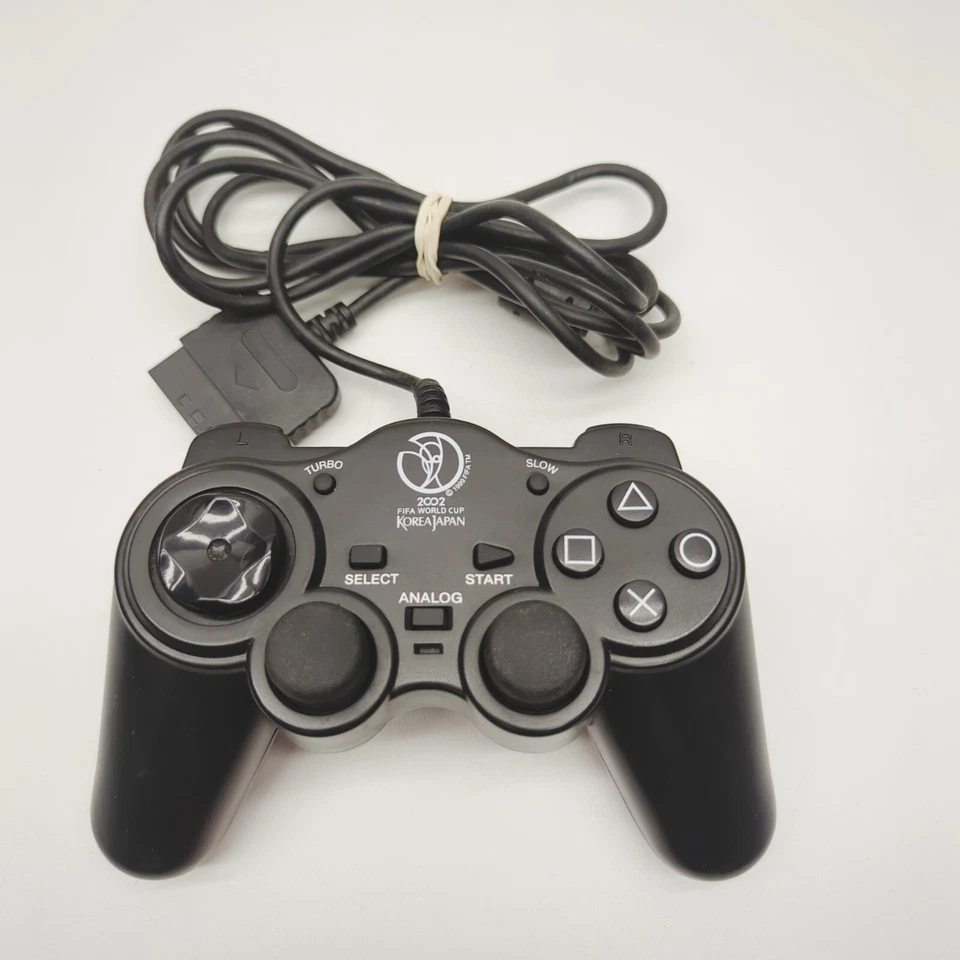 3rd Party playstation 1 World Cup 2002 Korea Japan Turbo Controller  ps1 ps2 - Image 1 of 4