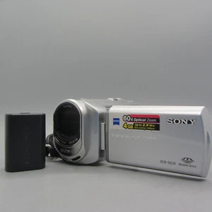 Sony Handycam DCR-SX30 Handheld Hard Drive Camcorder Silver Tested - Picture 1 of 9