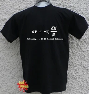 REALMENTE, IT IS ROCKET SCIENCE Fórmula Divertida Parodia Camiseta Todas las Tallas - Imagen 1 de 1