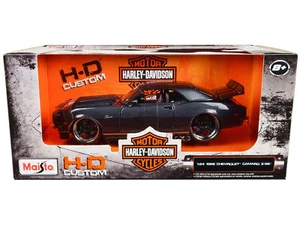 Maisto MA32273 1968 Chevrolet Camaro Z/28 Dark Gray 1/24 Diecast Model Car - Picture 1 of 1