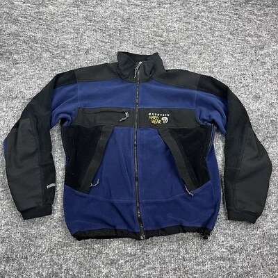 Jaqueta Mountain Hardwear Masculina Média Azul Lã Windstopper Windbreaker Casaco - Imagem 1 de 4