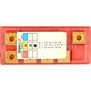 9 insertos de torneado de carburo recubiertos de torno CNC grado 2035 SANDVIK SNMG 120408-MM - - Imagen 1 de 8