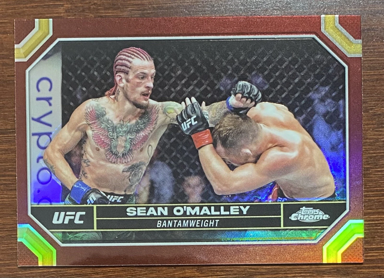 2024 Topps Chrome UFC Sean O’Malley Magenta Refractor