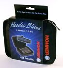 Hohner HBP Hoodoo Blues Beginner Harmonica 3-Pack with Case, Keys C D and G