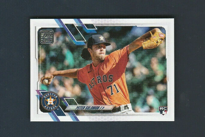 2021 Topps Update Series Rookie Card RC # US109 Peter Solomon - Image 1 of 1