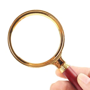 10X Magnifying Magnification Handheld Reading Magnifier Glass Low Vision Aid - Picture 1 of 6