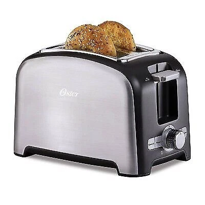 Oster 2 Slice Wide Slot Toaster - Brushed Stainless Steel 2153501