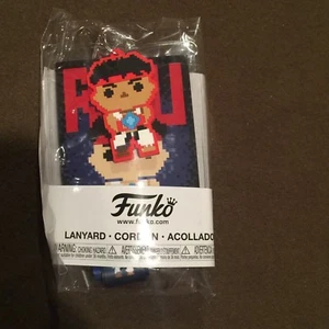 8-Bit Street Fighter Ryu Funko Game Stop Exclusive Lanyard NEU MIB - Bild 1 von 3