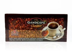 Gano Excel GanoCafe Classic Instant Black Healthy Coffee Ganoderma Lucidum Extra - Picture 1 of 1